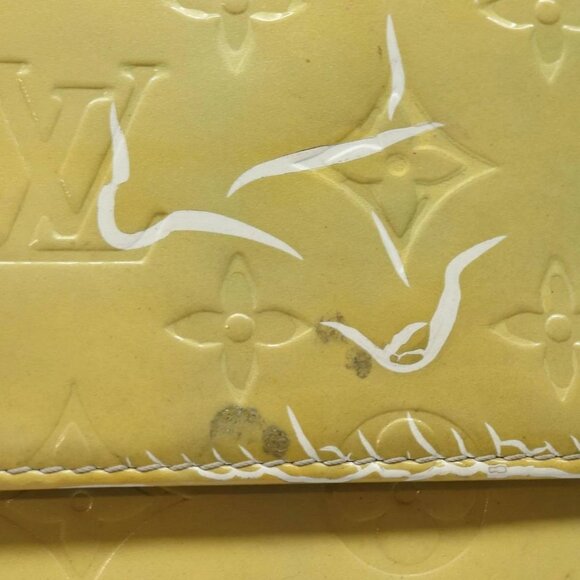 LOUIS VUITTON Monogram Vernis Motto Accessory Pouch Gris M91030 LV Auth 86327 - Picture 2 of 15